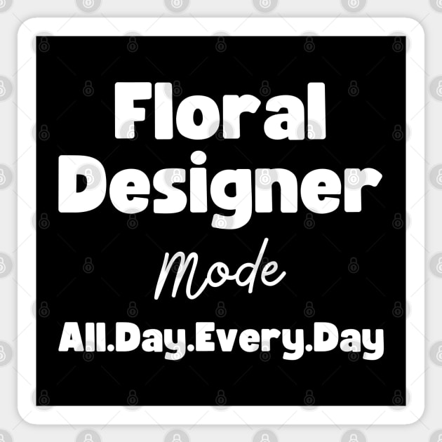Floral Designer Sticker by HobbyAndArt
